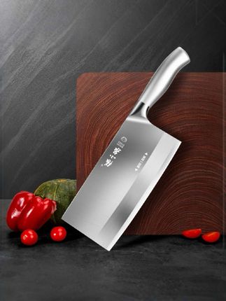 #张小泉菜刀全钢中式刀具厨房专用家用斩切两用刀切片菜刀厨师专用刀具#家用砍切两用菜刀 #菜刀#斩切菜刀 #切片菜刀