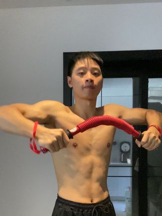 一组直接暴汗#居家健身 #日常训练 #臂力棒 #健身
