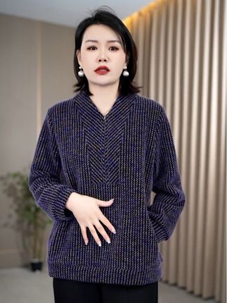 #火袖女装直播 #中老年女装#时尚妈妈装 #宽松版型 #秋冬新款