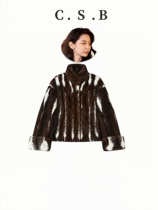 【CHENSMCHEN×JCSO】进口黑猫立领水貂外套ZZD217F-0566#今天穿什么 #轻奢女装 #皮草穿搭 #高贵优雅 #谁穿谁好看 @兵兵穿搭