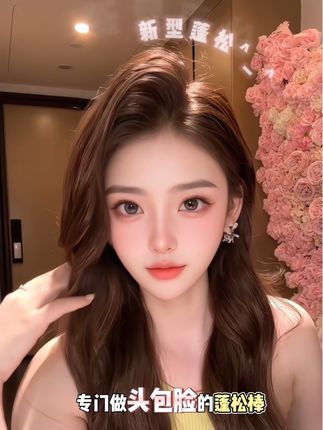 竟然还有姐妹不知道这韩国造型师的蓬松棒,用来做头包脸真的太简单了#weien蓬松风棒