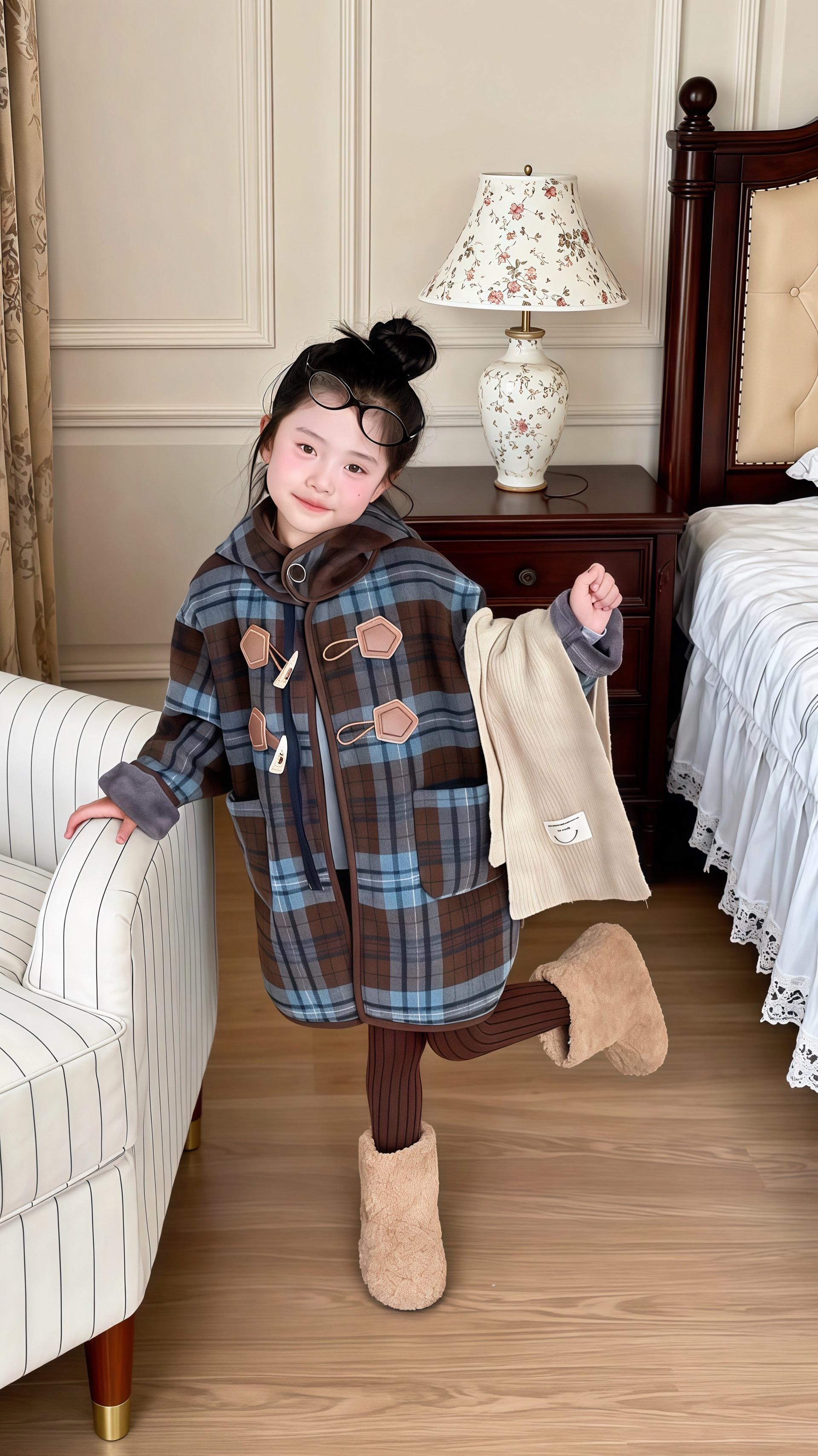 #谁穿谁好看系列 #骗你生女儿 #每日童装穿搭分享 #你的萌娃穿搭博主已上线 #大衣控