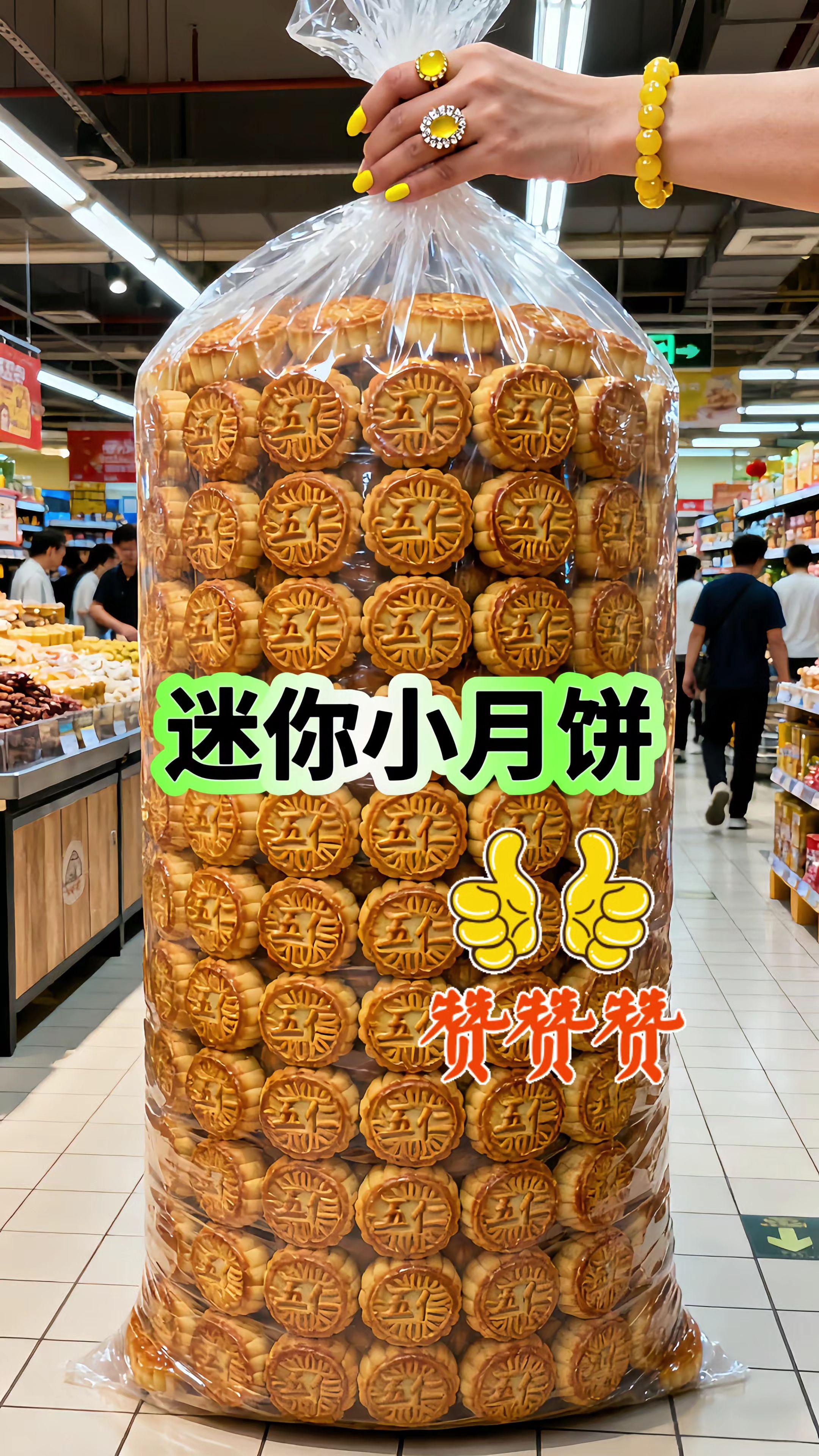 迷你五仁小月饼,一口一个停不下来。宝子们,迷你版五仁月饼也太懂吃货了吧!别看它小,料可扎实得很!咬下去脆香交加,带着淡淡的果仁甜,一点不齁,就是记忆里那口温润的老味道,吃完嘴巴里还留着香~#迷你五仁月饼 #经典味道 #一口一个香 #办公室茶点#迷你小月饼