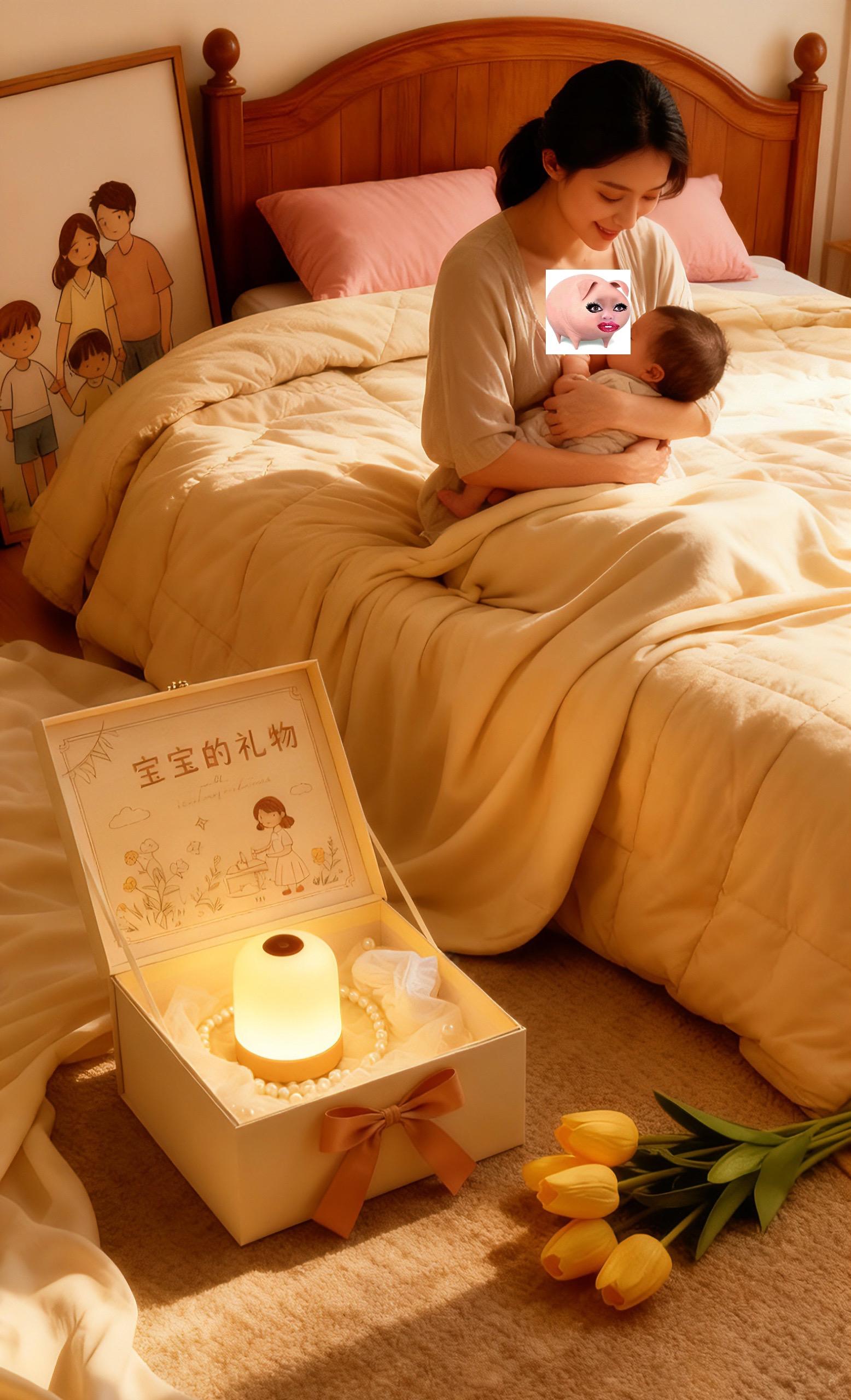 一盏灯💡,一个娃🍼, 一个个熬人的夜 无论家里几个人 熬夜的永远都是一个人 白天带 晚上熬 24小时无休 喂完奶 拍着嗝 驼着背 熬着夜 哼着歌 哄着娃 这是多少妈妈正在度过的夜晚 哪有什么为母则刚 不过就是硬扛罢了#宝妈文案 #哺乳期 #小夜灯 #小夜灯氛围灯