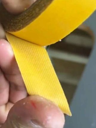 (品梵)强力高粘双面布基固定无痕胶带地毯拼接超粘透明网格胶布#双面布基胶带 #多用途网格胶布#方便又实用