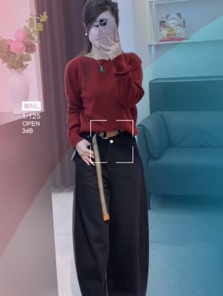 #简约穿搭 #百搭阔腿裤