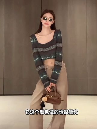 【b入私服裤】R13正确版本中腰阔腿做旧棕色牛仔裤!#ootd穿搭 #牛仔裤 #百搭裤子 #好穿还显瘦的神裤推荐 #温婉