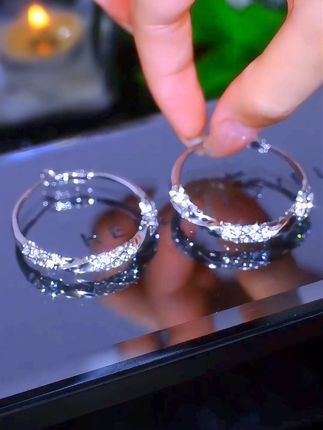 #今日分享 #耳饰#圈圈耳环#高级感穿搭 #耳圈分享