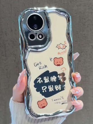 曲边纹电镀适用华为nova1 手机壳#网红手机壳 #防摔手机壳 #网红高级感手机壳 #颜值高 #手机壳