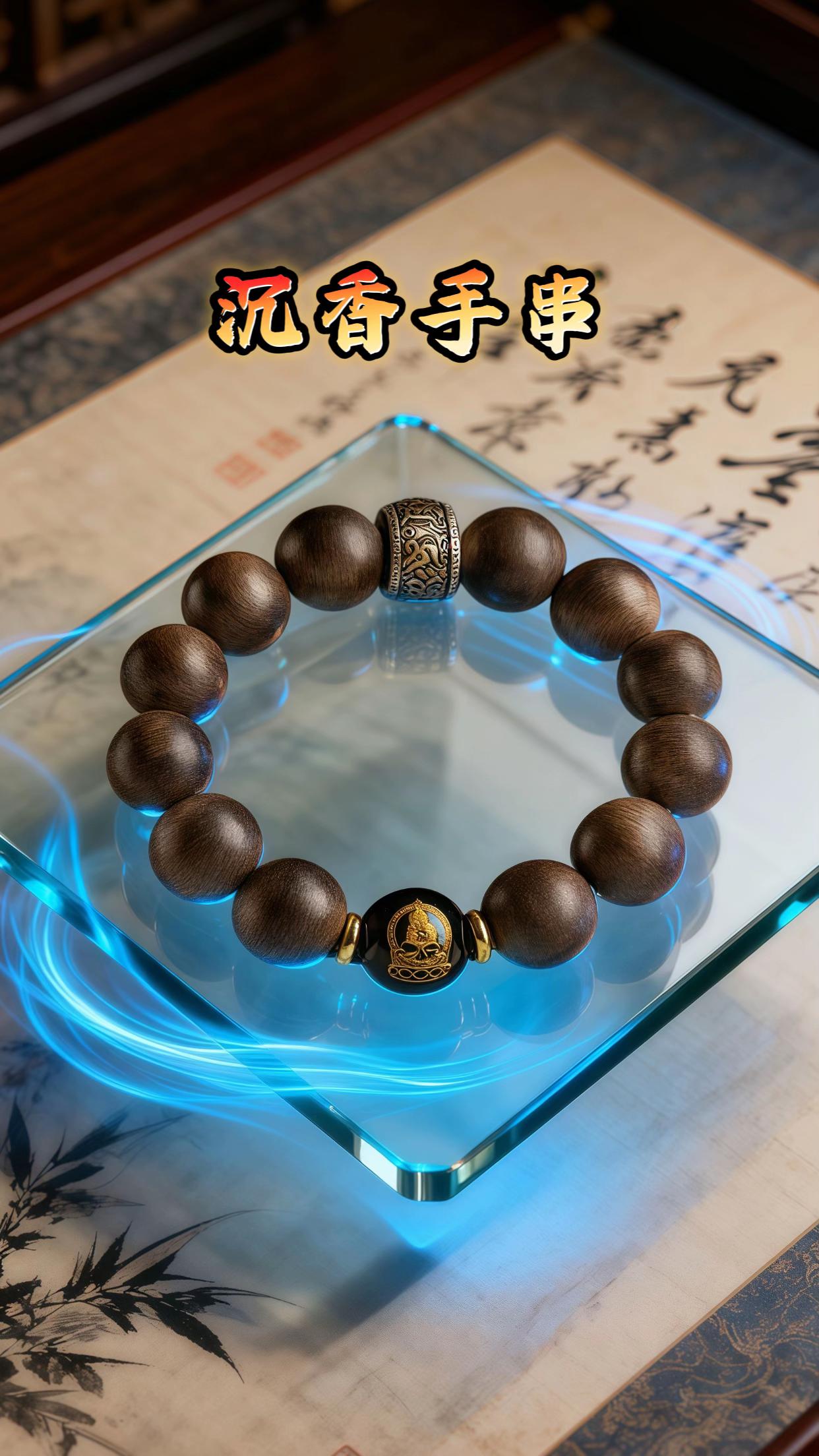 沉香手串。盘的是串,养的是心!#沉香#手串#文玩手串 #文玩