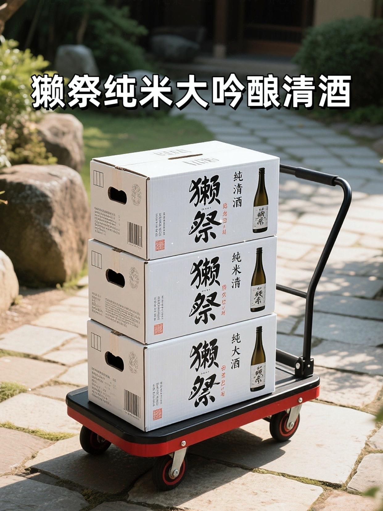 獭祭四五系列礼盒 日料店的c位清酒,清酒界响当当的存在,喜喝清酒的不要错过!#高端大气上档次 #清酒 #送礼佳品 #獭祭 #快来一起尝个鲜