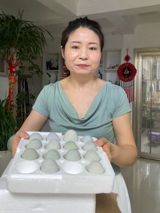 松花溏心皮蛋,15个才这个价 #皮蛋