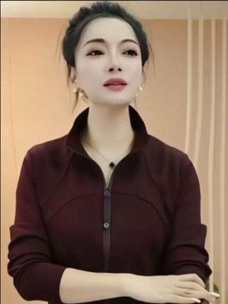 2025早秋新品时尚百搭修身显瘦洋气双拉链设计感女士长袖上衣8151。#穿搭 #时尚穿搭 #气质穿搭 #洋气减龄 #休闲百搭