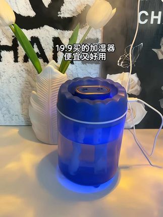 夏天空调房里待久了干燥,一觉醒来喉咙鼻子干的难受的,你就学我赶紧薅一个这个加湿器的大羊毛,大容量的两个喷头三档调节!有它晚上睡眠质量都提高了~#加湿器 #空调房干燥 #房间加湿妙招 #加湿器推荐