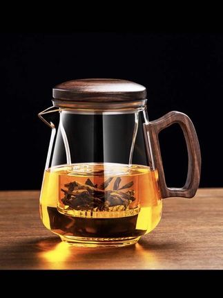 新款加厚玻璃泡茶壶茶水分离壶高档办公室家用泡茶器茶具泡茶专用#茶器茶具#泡茶壶#茶水分离#茶具 #茶生活