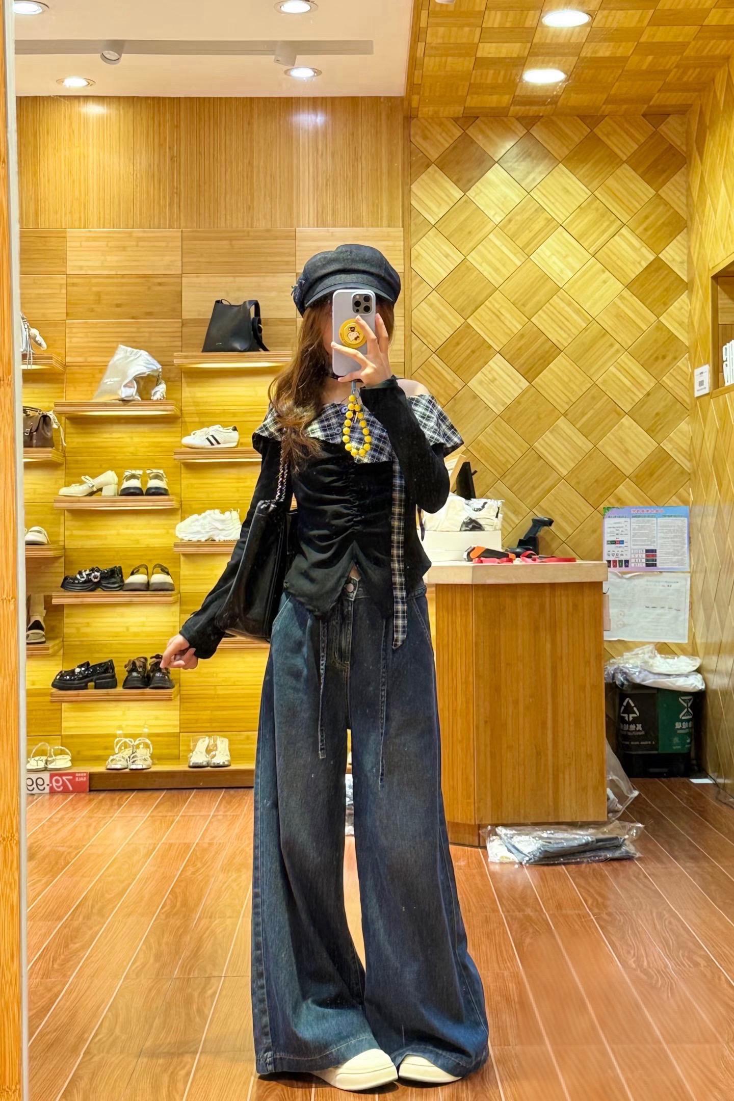 秋款裤子来了#ootd搭配 #ootd日常穿搭 #爱依服