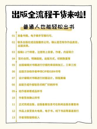 出书全流程攻略来啦!!!
#小知识大作用 #评职称#出书#图书出版流程 #普通人的出书梦