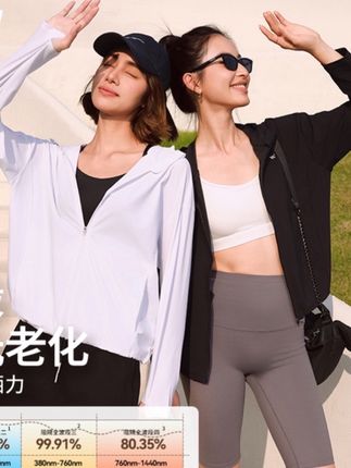 卡码拍小【明星同款】SW速惟户外连帽运动外套男女同款防晒防晒运动服1067#防晒衣 #防晒外套 #男女同款 #户外防晒衣 #运动外套