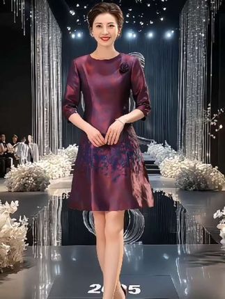 #喜婆婆喜妈妈中式礼服 #婚庆礼服 #高级感穿搭 #喜婆婆喜妈妈 #高贵优雅