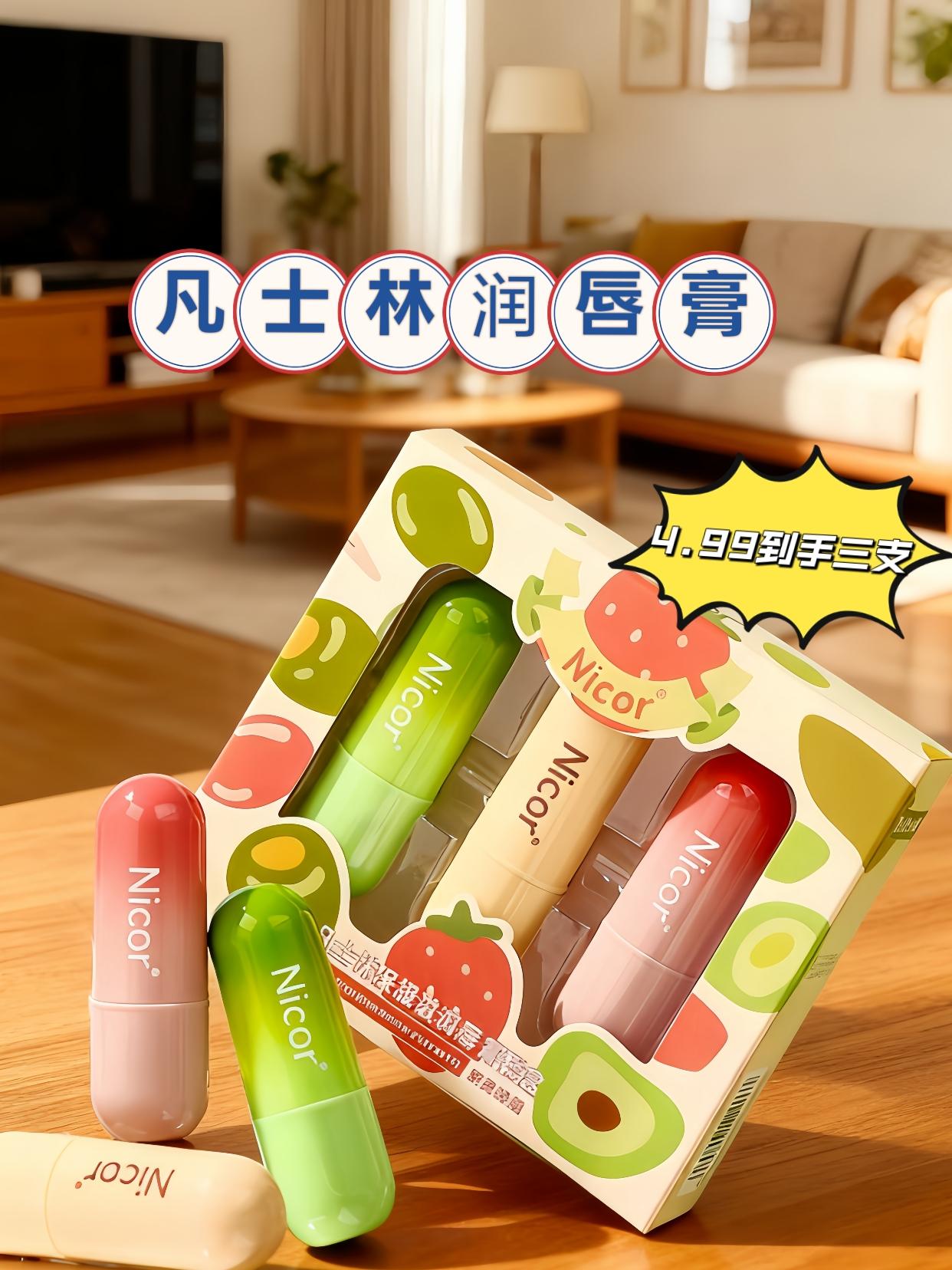 秋冬唇部干燥起皮不用愁!这款凡士林润唇膏堪称急救神器~ 成分温和无负担,全家都能安心用。轻薄质地不粘腻,上嘴快速形成防护层,牢牢锁住唇部水分。睡前厚敷做个简易唇膜,晨起嘴唇饱满软嫩,后续涂口红更顺滑服帖。小小一支方便随身携带,随时补涂超省心,性价比拉满,妥妥的秋冬唇部护理必备单品!#唇膏#唇部护理 #凡士林润唇膏 #秋冬必备 #滋润保湿