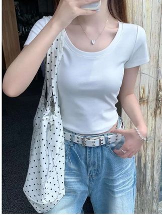 #正肩短袖#夏日必备 #多色可选时尚百搭
