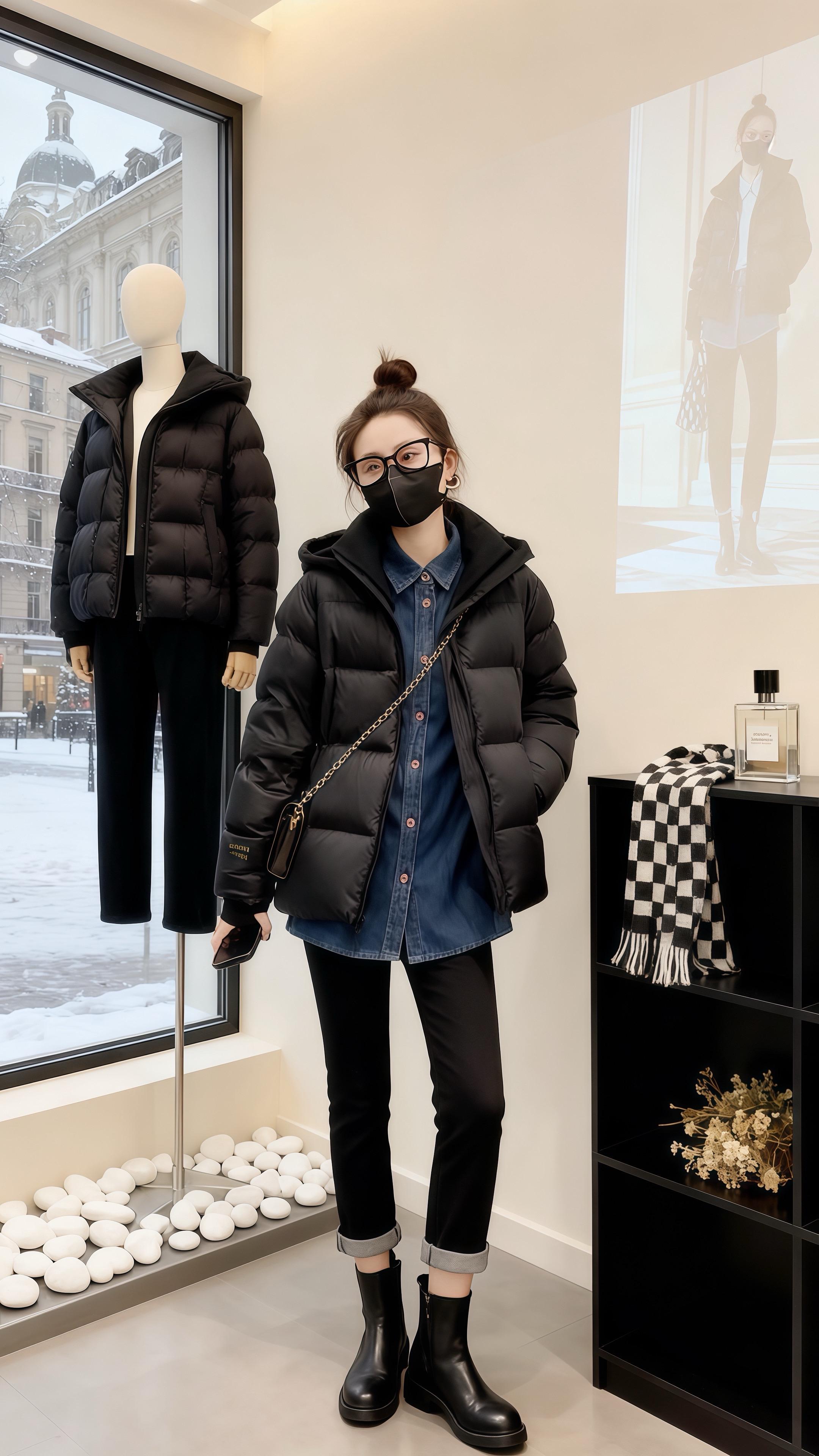 #冬日穿搭测评#棉服也能穿出时尚感 #轻松摆脱路人感的韩系氛围#保暖穿搭 怎么穿显气质#高智感羽绒服穿搭@抖加🔥上热门🔥dou+🔥热点宝 @DOU+上热门