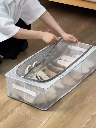你有没有发现过季的鞋子来年穿的时候就已经脏的不行了 #高性能实用好物 #鞋子收纳 #鞋子收纳盒