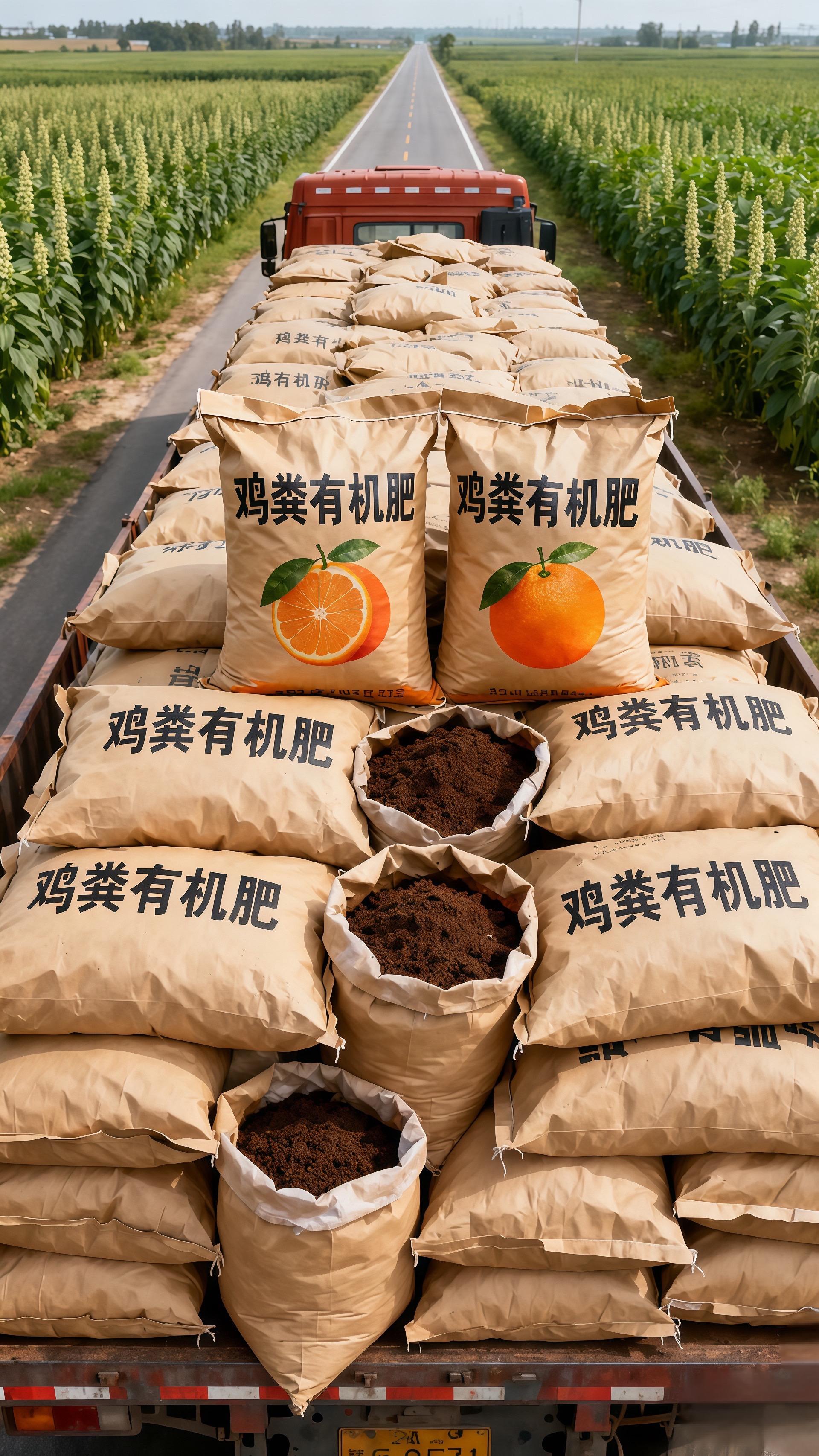 #鸡粪有机肥 #三农 #农业种植 #抖音助农