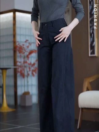 今年特别流行这款早秋显瘦哈伦休闲裤#简约大气 #高级感穿搭 #裤子