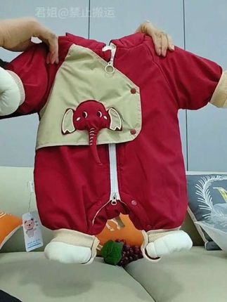 #宝宝冬季棉服 #婴幼儿服饰 #萌娃穿搭  穿着舒适暖和,出门游玩,过年穿着喜庆#新手妈妈看过来#谁穿谁好看