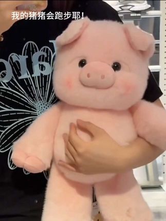 好朋友,我们一人一个小小小猪!#玩偶 #跑跑小猪 #跑跑玩偶 #礼物