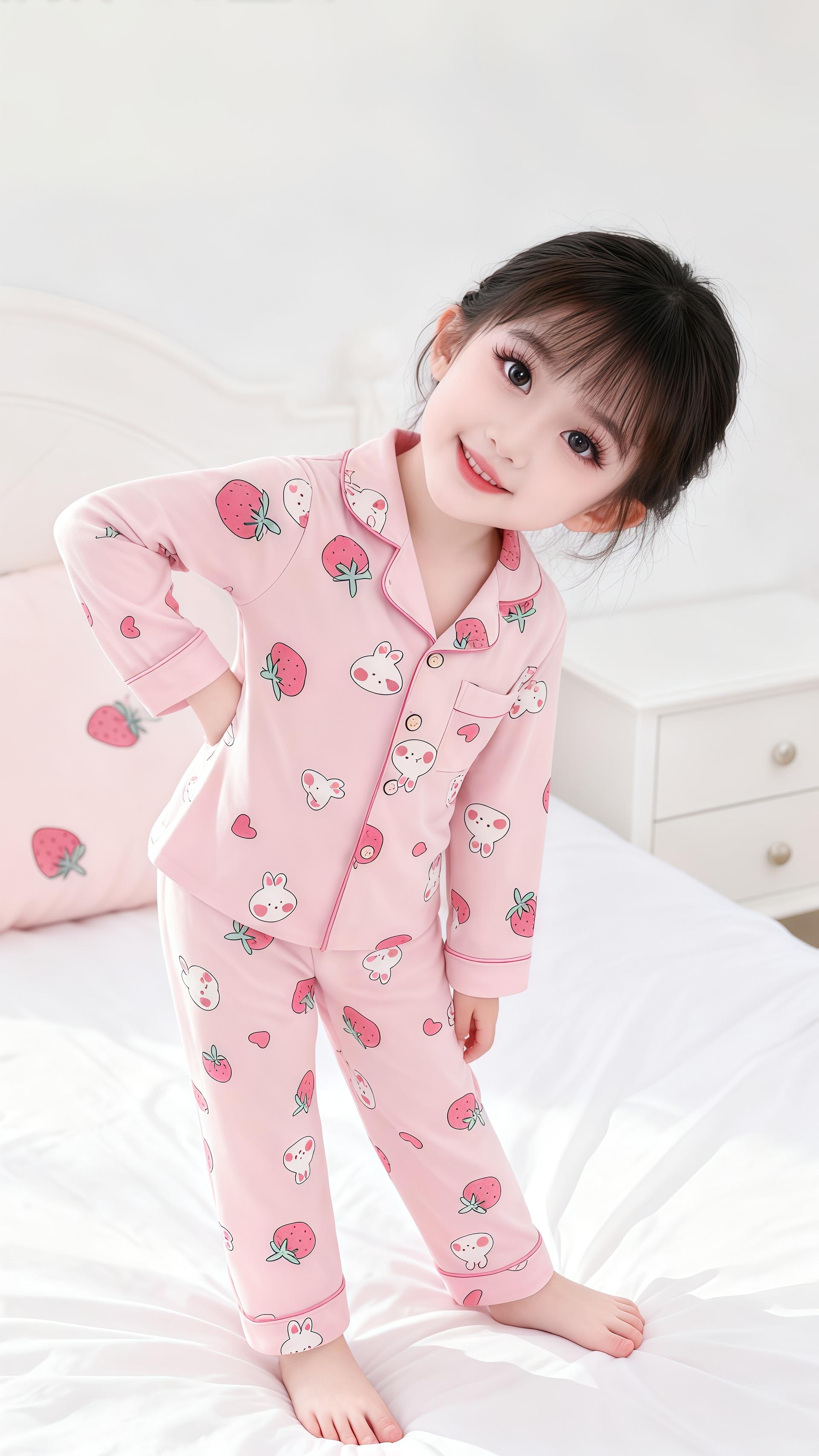 #儿童家居服#女童睡衣 #儿童家居服套装 #高品质童装 #在家也要美美哒 @抖加🔥上热门🔥dou+🔥热点宝 @DOU+上热门