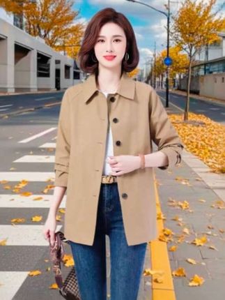#大码外套#高端大气 #洋气上档次 #遮肉显瘦#减龄休闲