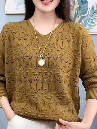 毛衣针织衫毛衣打底衫百搭休闲 #谁穿谁好看 #只做高品质 #女装 #高端大气上档次这也太漂亮了 #每日穿搭更新