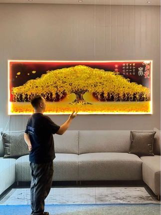 #适合挂在客厅的装饰画推荐 #高端上档次 #适合在老板办公室挂的字画推荐 #客厅背景墙装饰推荐 #沙发背景墙 @DOU+小助手
