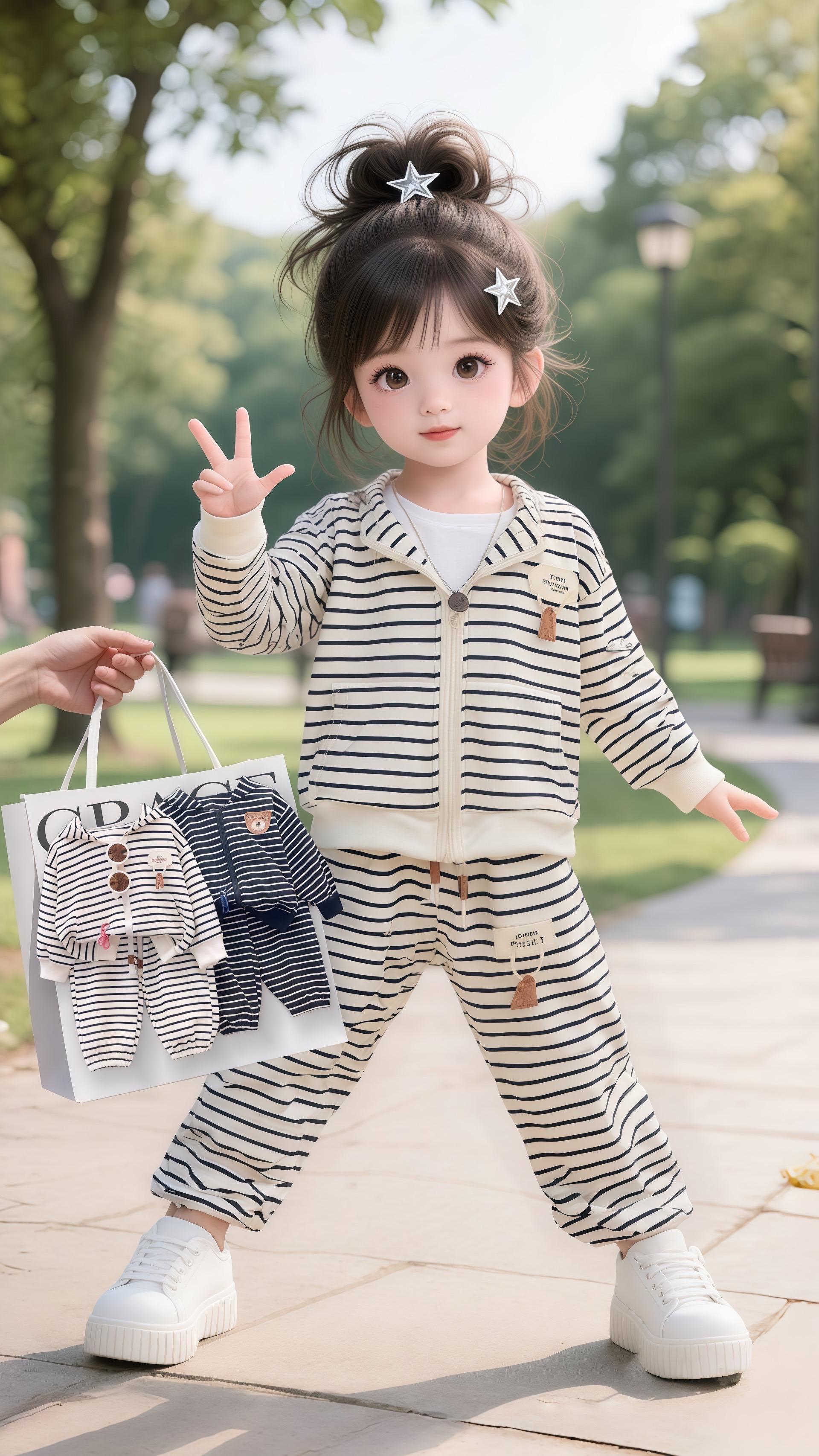 #女宝穿搭 #chic拉满的流光运动风穿搭 #国庆穿搭这就开始预备了 #随机穿搭挑战 #女童穿搭 @抖加🔥上热门🔥dou+🔥热点宝 @DOU+上热门