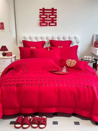 #结婚四件套 #婚庆四件套  #婚庆床品 #结婚四件套推荐 #婚品四件套