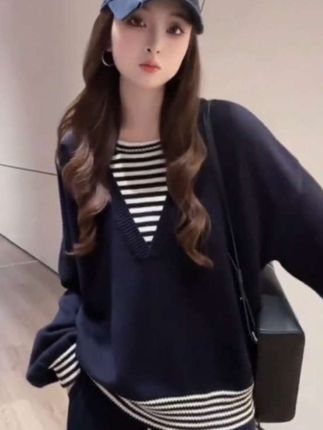 #春秋穿搭 #休闲穿搭 #欧韩穿搭 #宽松显瘦 #休闲减龄穿搭