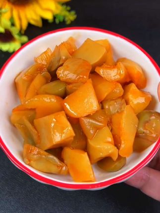 榨菜芯又脆又嫩,搭配粥和馒头简直太合适了 #下饭菜
