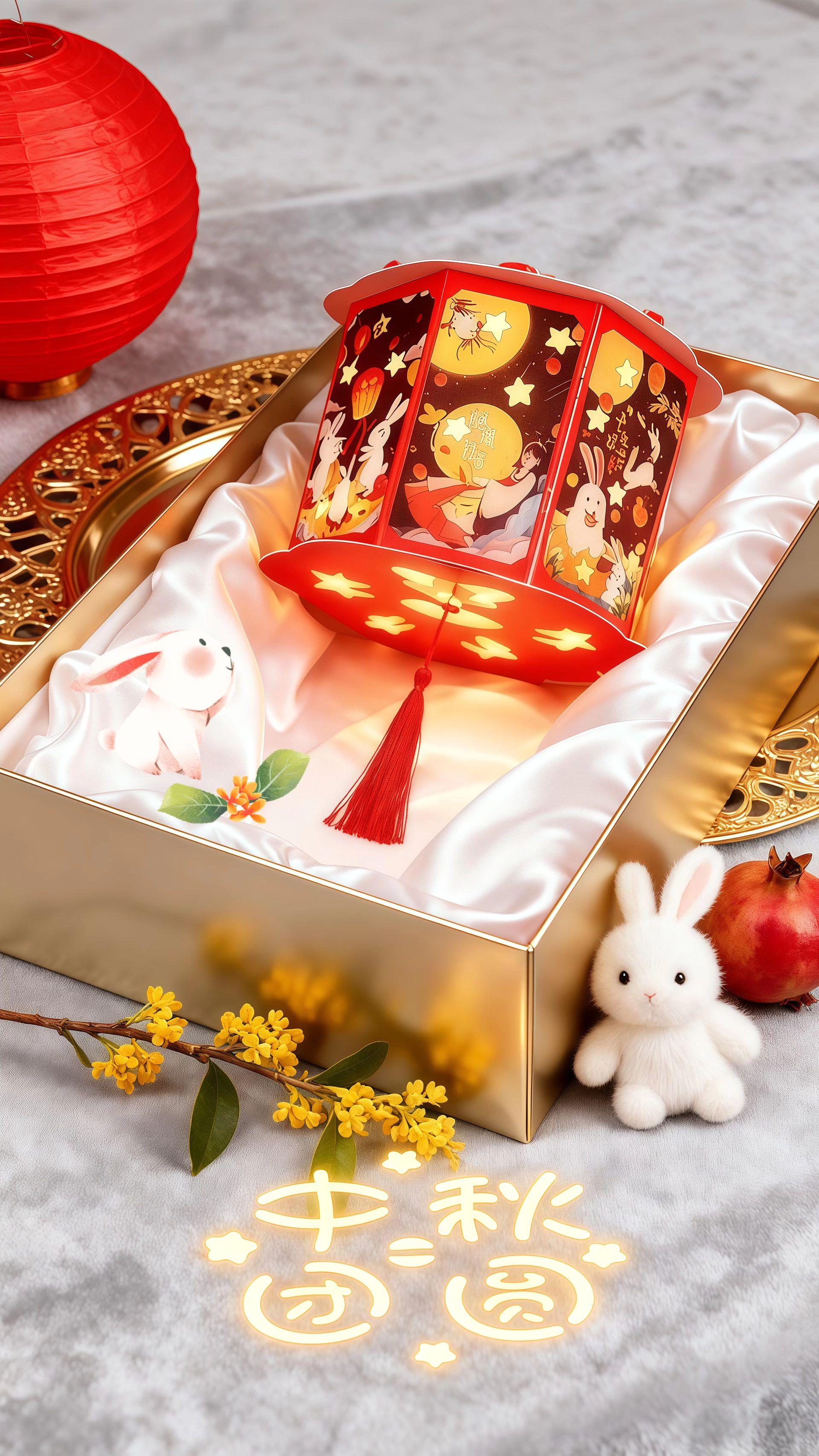 -中秋节庆兔子古风投影灯笼挂饰手工diy 材料包儿童手提花灯#中秋节手工灯笼 #手工diy #手提灯笼 #中秋节快乐 #浪漫氛围 @抖加🔥上热门🔥dou+🔥热点宝