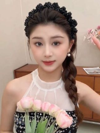 发箍#发箍这样戴好美 #发箍 #头饰发饰