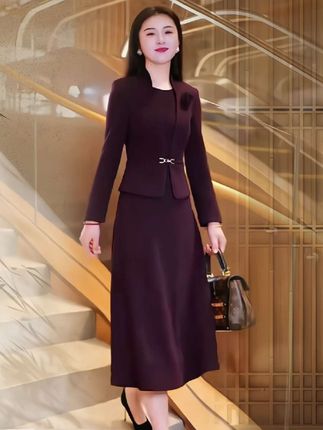 #时尚漂亮女装 #减龄穿搭 #婚礼妈妈礼服 #气质显瘦穿搭 #婚庆礼服