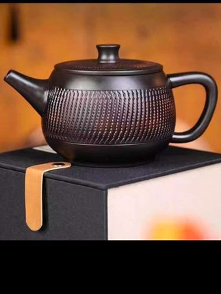 紫陶跳刀汉瓦壶#汉瓦壶 #茶壶 #茶壶茶具 #跳刀 #好物推荐🔥