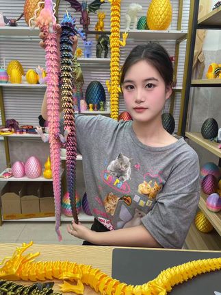 3D打印中国龙#玩具 #家居好物 #玩具推荐 #解压