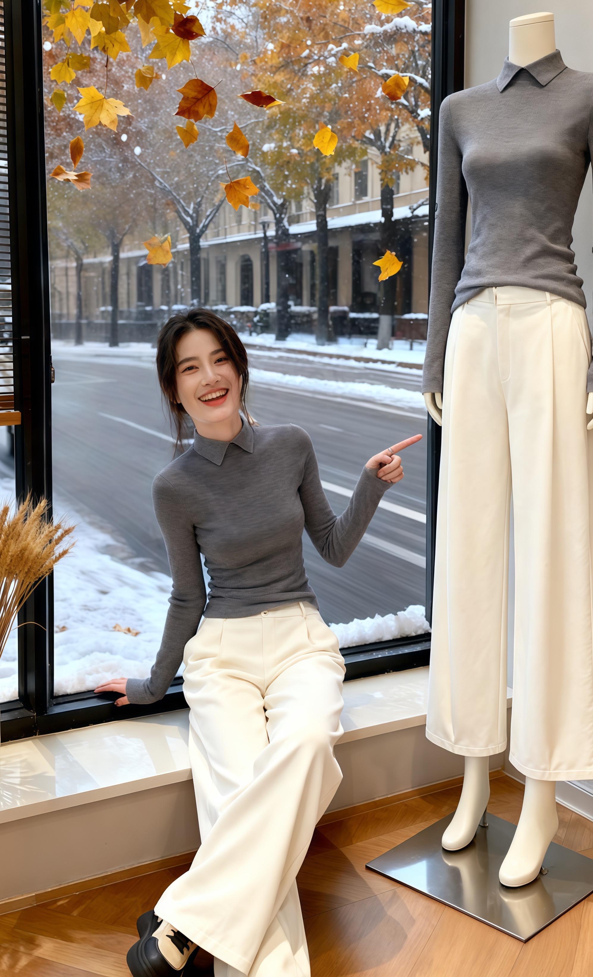 这件灰色Polo针织衫把“高级感”焊在身上了  秋冬内搭选不对,穿再多都像“裹粽子”?这件2025新款灰色Polo领针织衫,直接把“精致打底”的标准拉高了!  软乎乎的针织面料贴肤不扎,秋冬贴身穿暖到心窝里,外搭大衣、羽绒服也不臃肿;Polo领比圆领更显利落,悄悄修饰颈线还不挑脸型,修身版型刚好勾勒腰线,藏肉又显比例,单穿配牛仔裤是慵懒韩系,内搭西装就是职场通勤风。  关键是这个“高级灰”太绝了!不挑肤色还特显质感,洗了几次都没起球变形,2025秋冬衣柜里有它,随便搭都能赢!  #我的双11必买清单 #秋冬买衣服如何避雷#早秋各式各样的平价上衣分享#早秋穿搭显贵法则 #轻松摆脱路人感的韩系穿搭