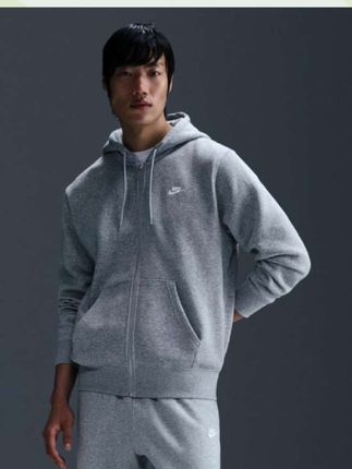 NIKE耐克男子AS M NK CLUB BB FZ HOO #说好的随便穿穿去看秀 #外套 #外套穿搭 @DOU+小助手 @DOU+上热门