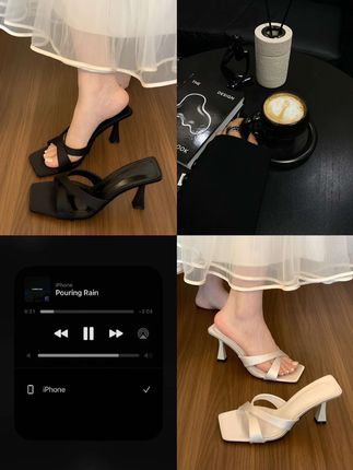 #我要上热门 #夏季凉鞋 #仙女鞋 #轻奢女鞋 #尖头高跟鞋