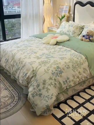 #四季款四件套#多色可选 #家纺床上用品 #好东西一起分享 @DOU+小助手