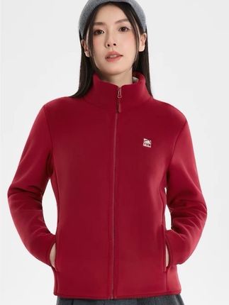 变态厚秋冬加绒加厚保暖防风女士户外运动休闲云感绒厚外套#女装 #懒人必备 #谁穿谁好看 #面料柔软舒适 #外套穿搭