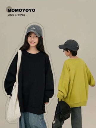 既简单又百搭的亲子卫衣#穿出你的时尚你的感觉 #时尚穿搭 #穿出自信穿出美丽 #每日搭配分享👗时尚穿搭 #穿出高级感